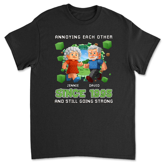 Couple Pixel - Personalized Custom Shirt