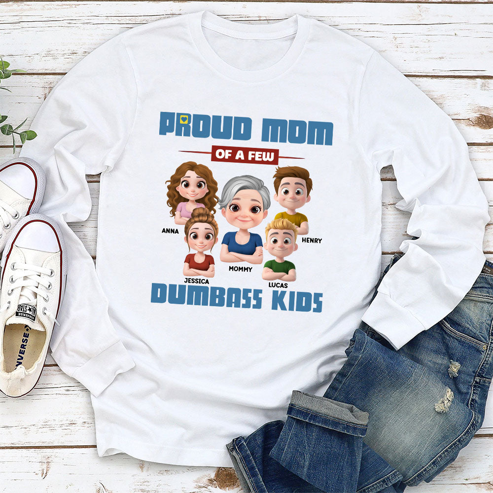 Proud Mom - Personalized Custom Shirt