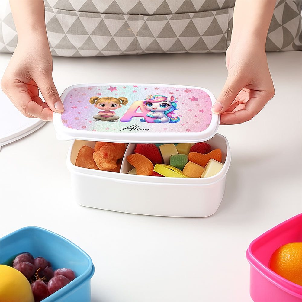 Unicorn Kids - Personalized Custom Lunch Box