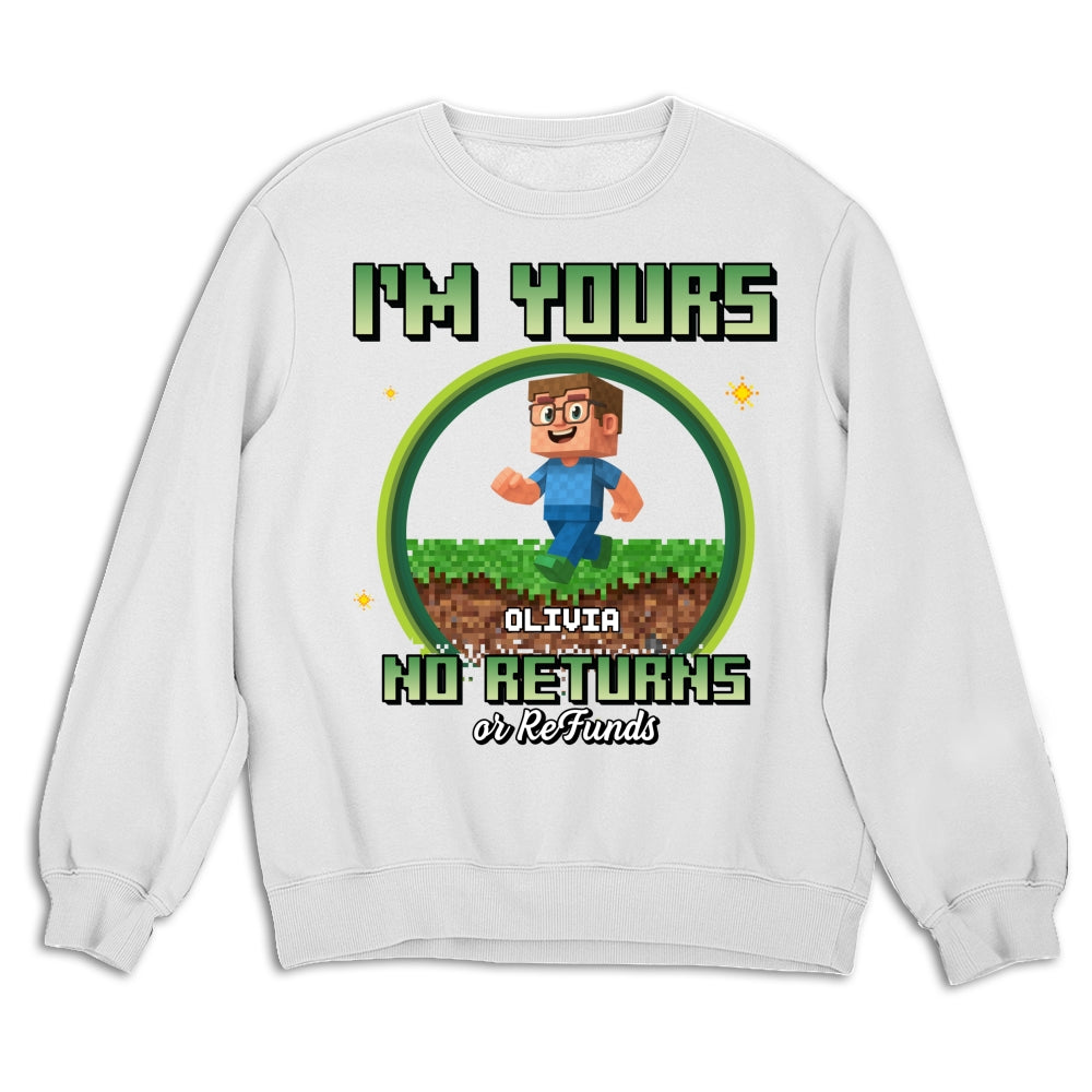 Pixelated Love For Dad - Personalized Custom Shirt