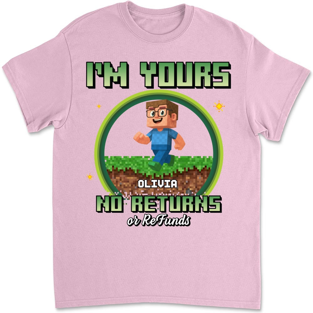 Pixelated Love For Dad - Personalized Custom Shirt