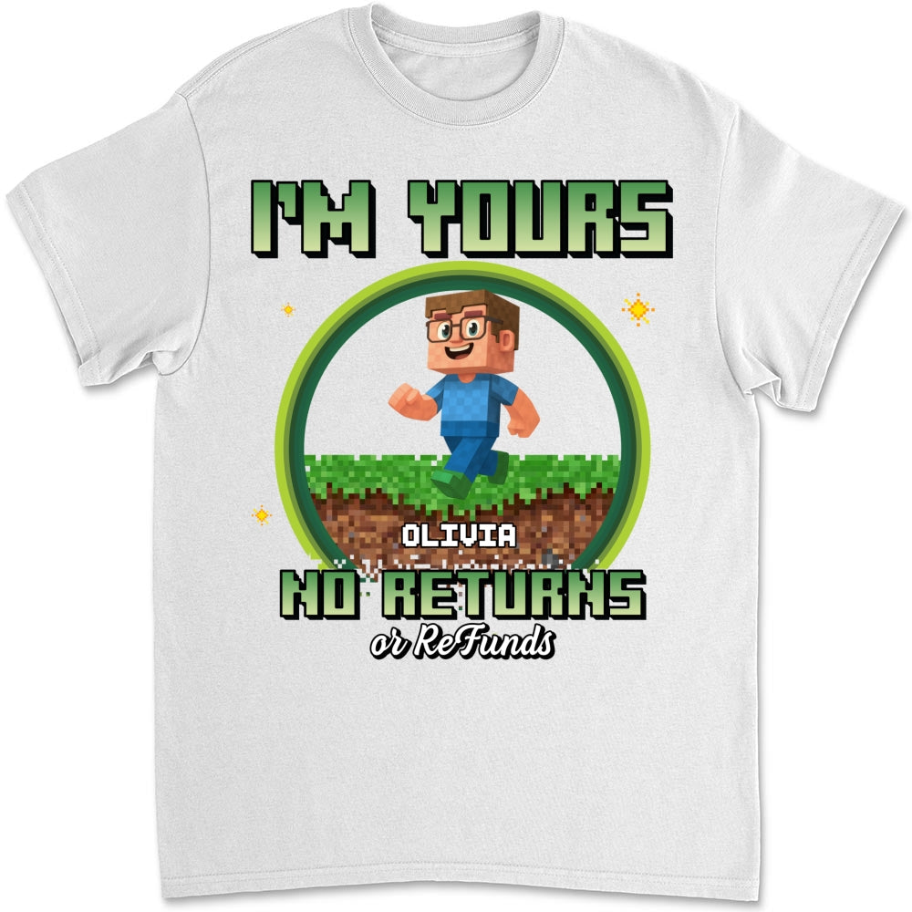 Pixelated Love For Dad - Personalized Custom Shirt