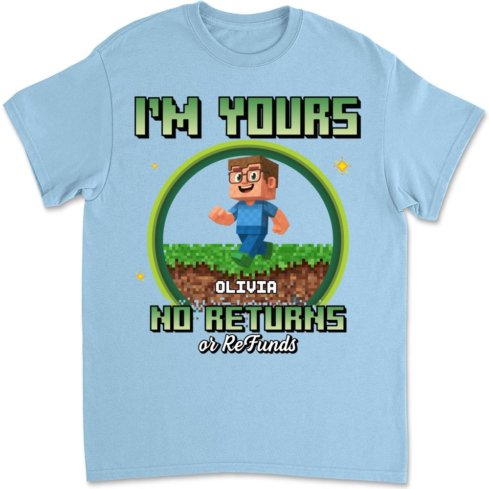 Pixelated Love For Dad - Personalized Custom Shirt