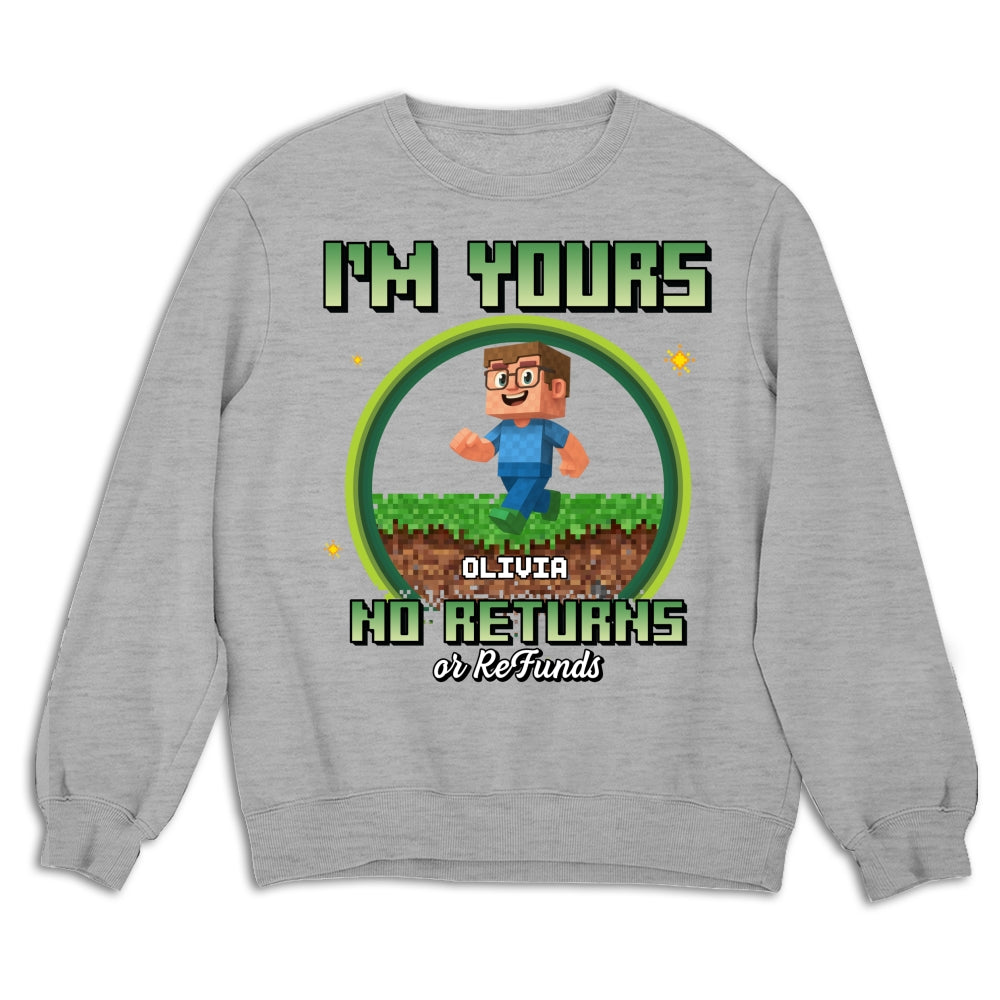 Pixelated Love For Dad - Personalized Custom Shirt