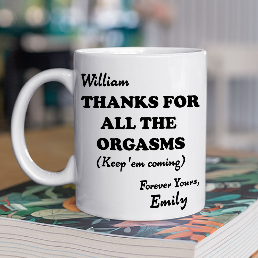 Thanks For All - Personalized Custom Coffee Mug