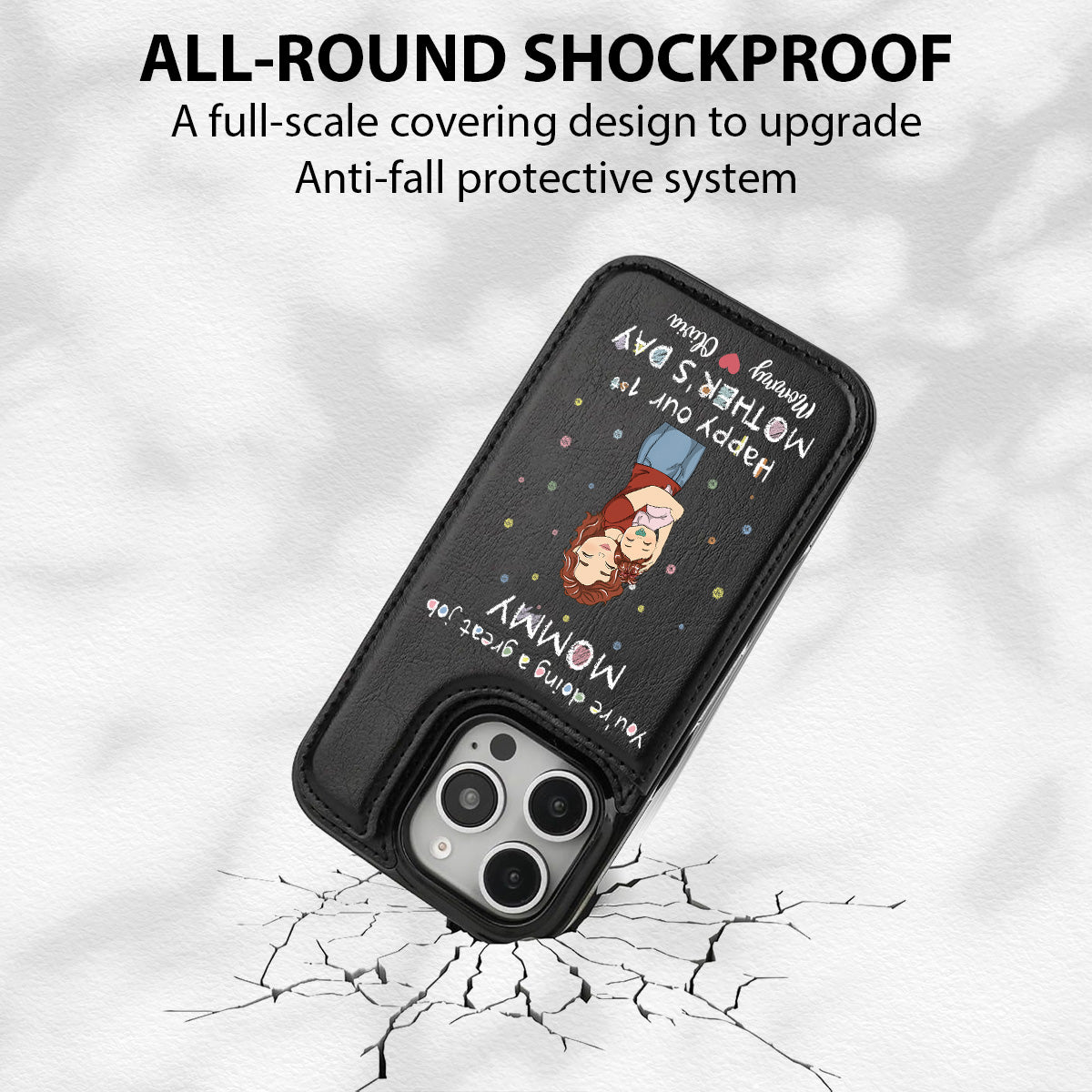 You Are Doing A Great Job - Personalized Custom Leather Phone Case