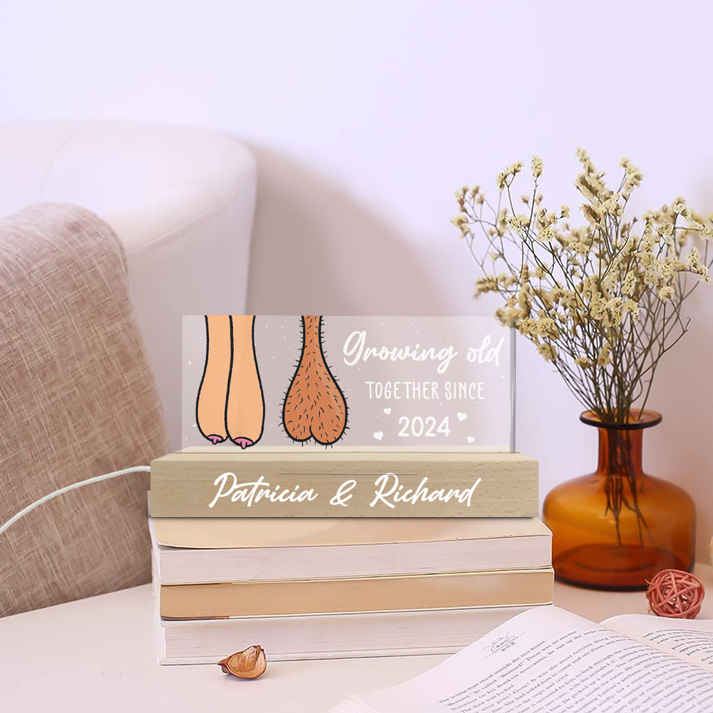 Together Since - Personalized Custom Acrylic 3D LED Night Light