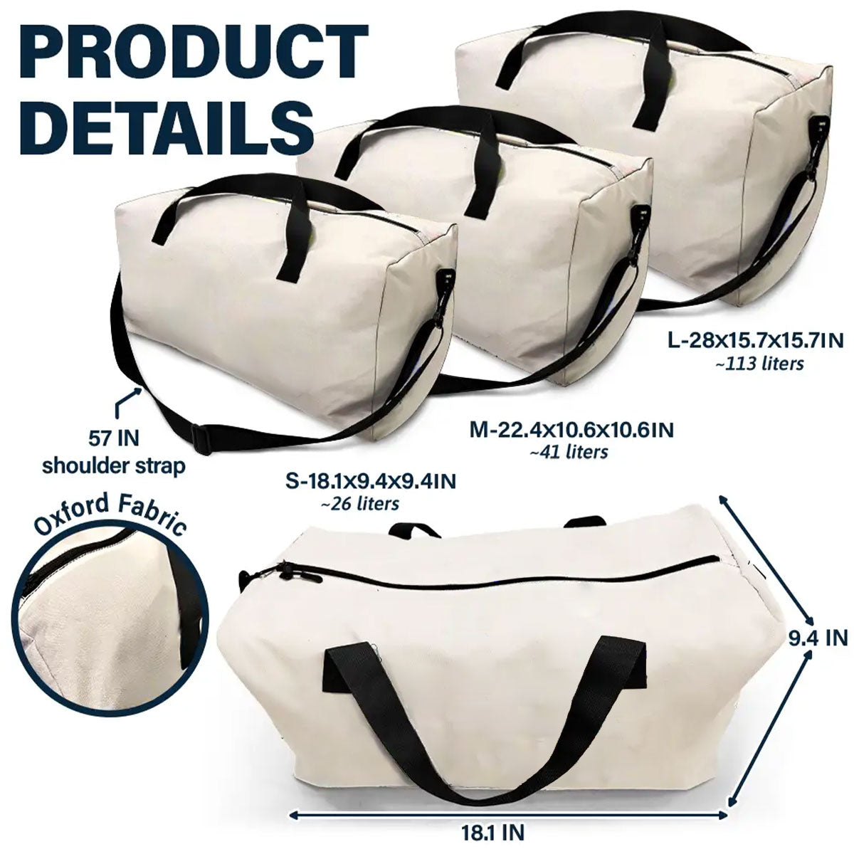 Travel Is My Therapy - Personalized Custom Duffle Bag