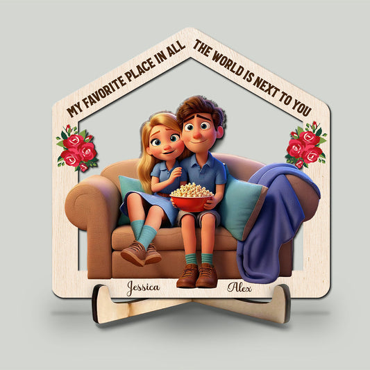 Our Home - Personalized Custom Wooden Plaque