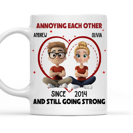 We Still Going Strong - Personalized Custom Coffee Mug