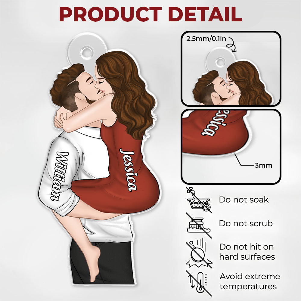 I Found My Missing Piece - Personalized Custom Car Ornament