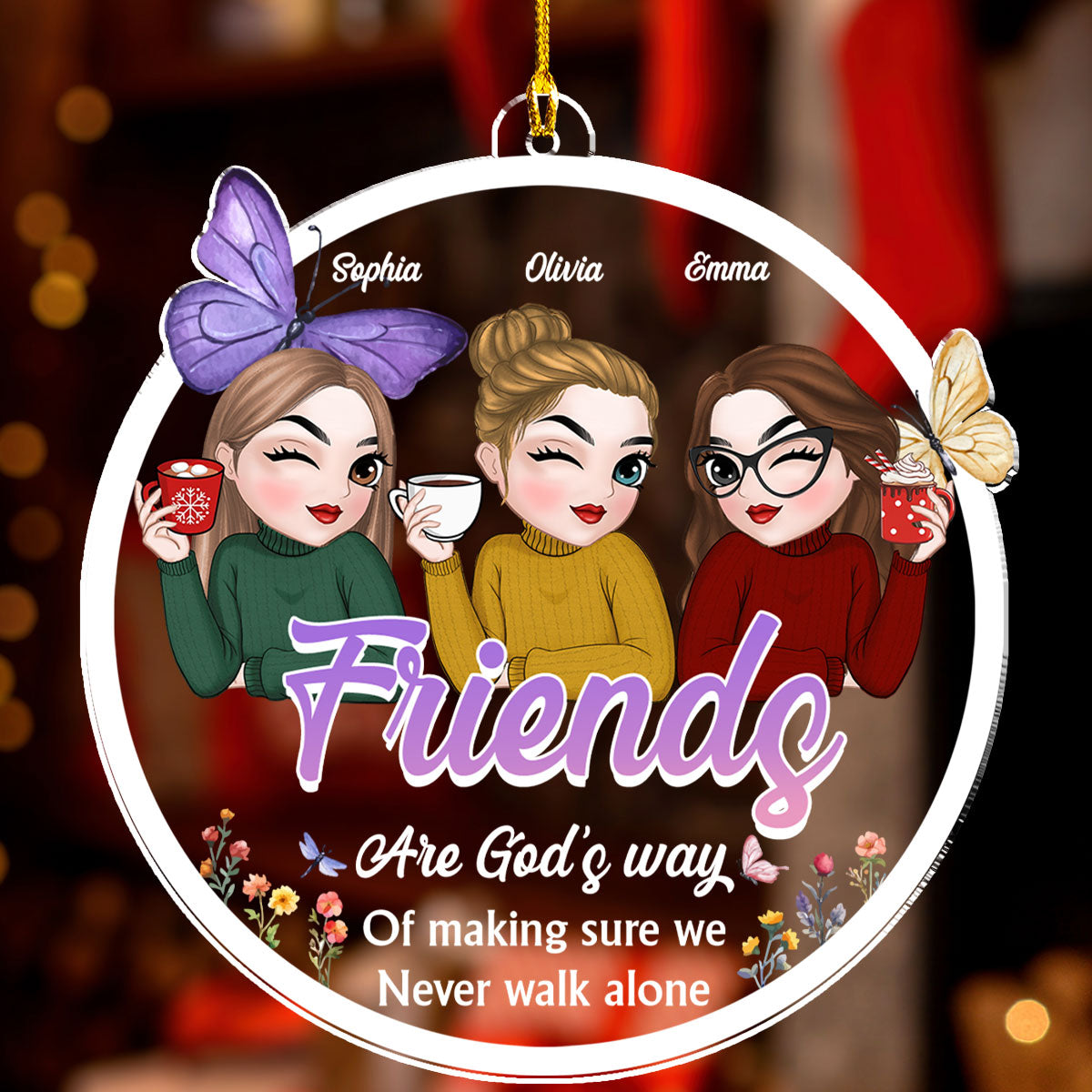 We Are Forever - Personalized Custom Acrylic Ornament