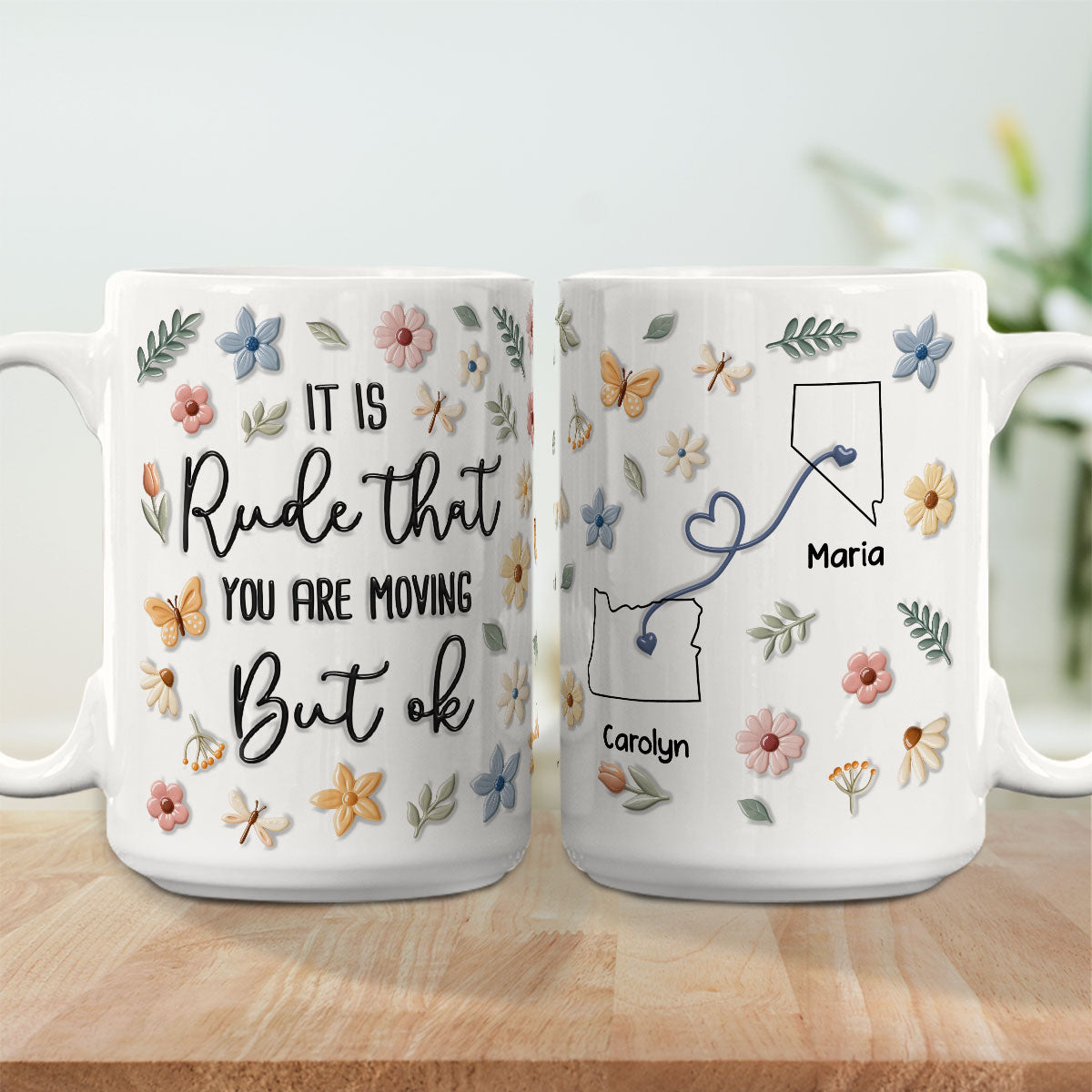 Who Allowed You To Move - Personalized Custom 3D Inflated Effect Mug