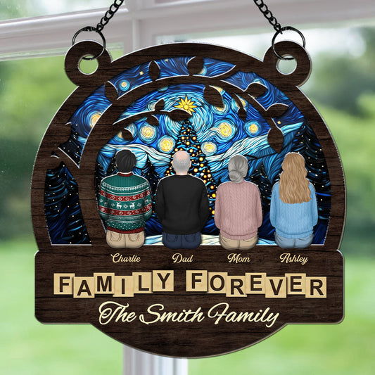 There Is No Place Like Home - Personalized Custom Suncatcher
