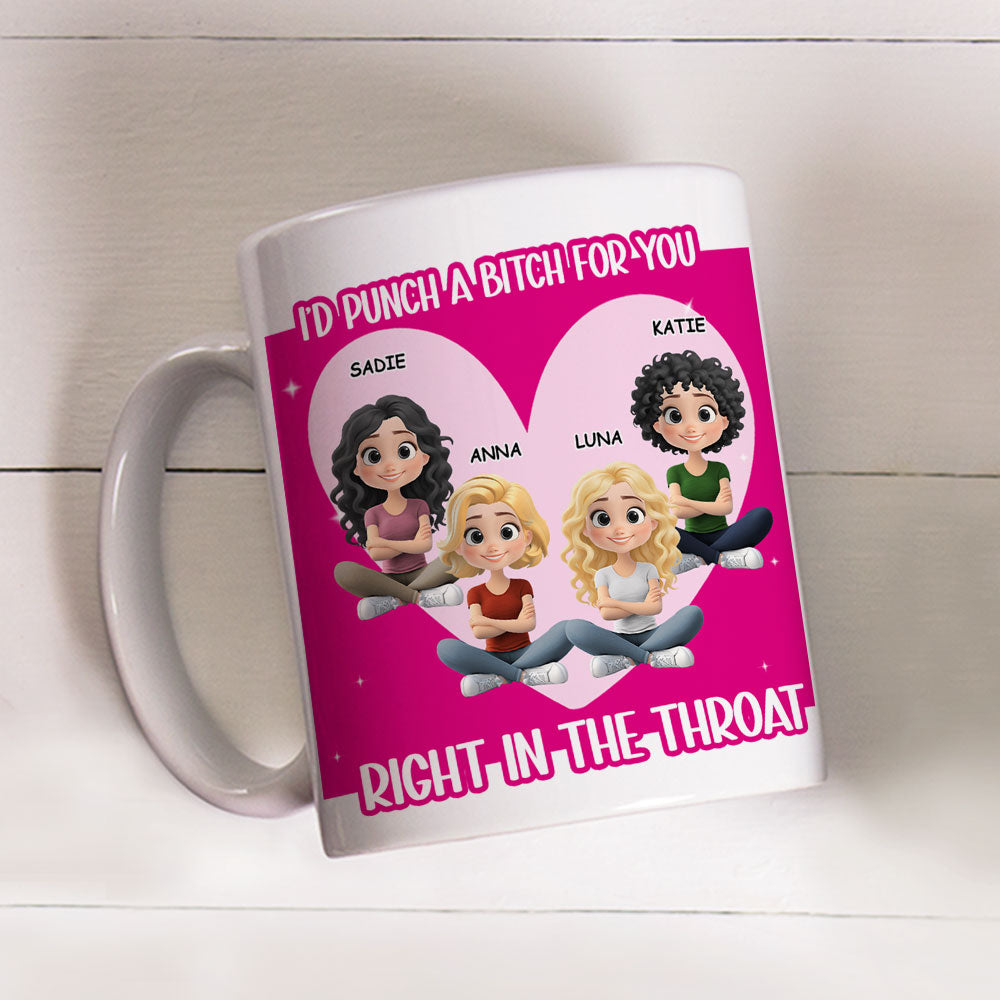 You Will Always Be My Best Friends - Personalized Custom Coffee Mug