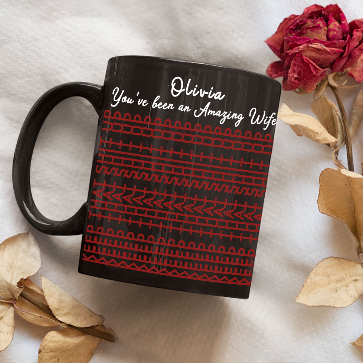 Yes You Are An Awesome Wife - Personalized Custom Coffee Mug