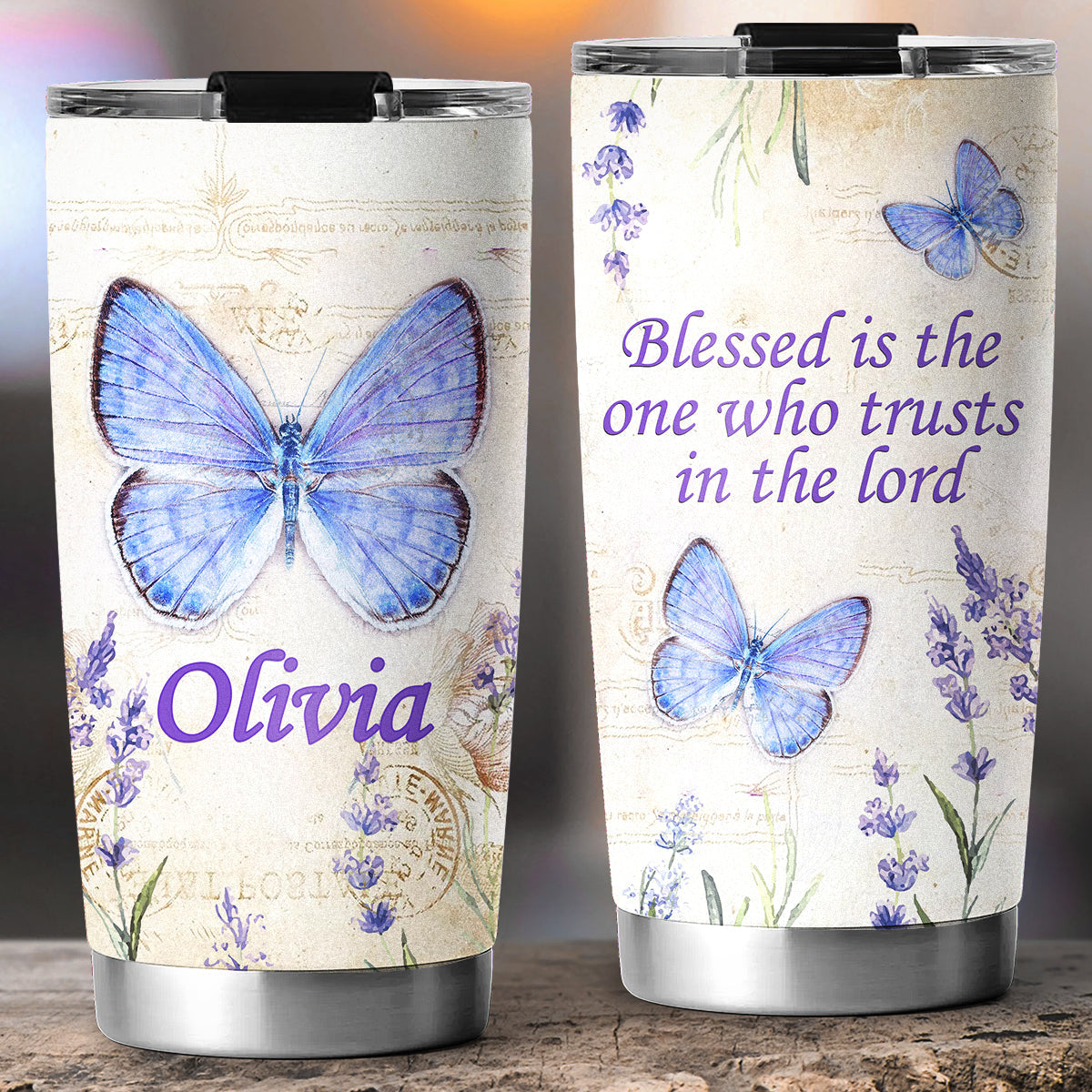 Be Trust In The Lord - Personalized Custom Tumbler