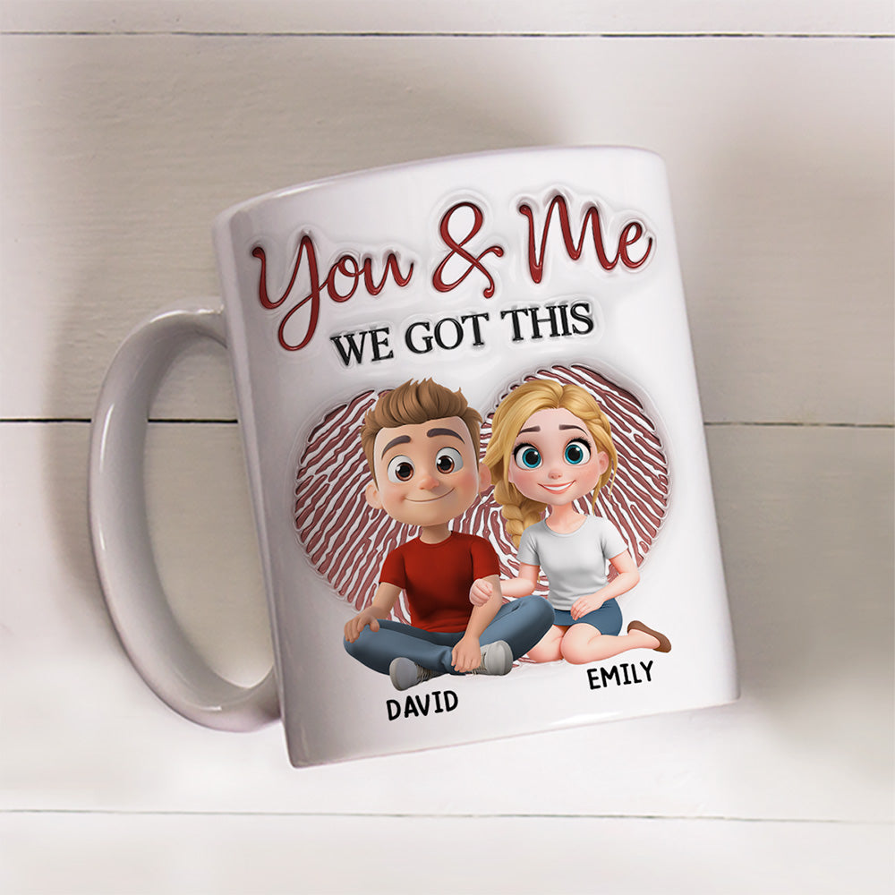 Annoying Each Other For Many Years - Personalized Custom 3D Inflated Effect Mug