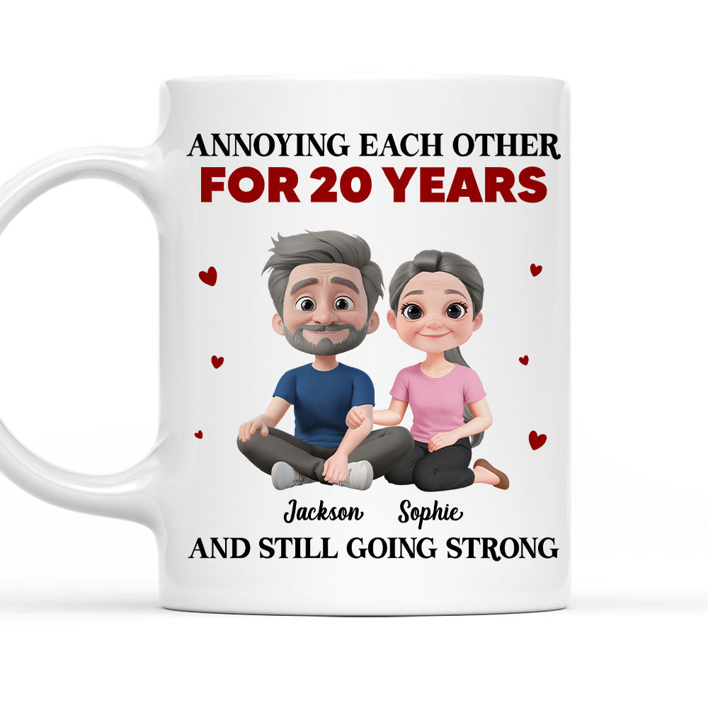 Couple Annoying For Years - Personalized Custom Coffee Mug