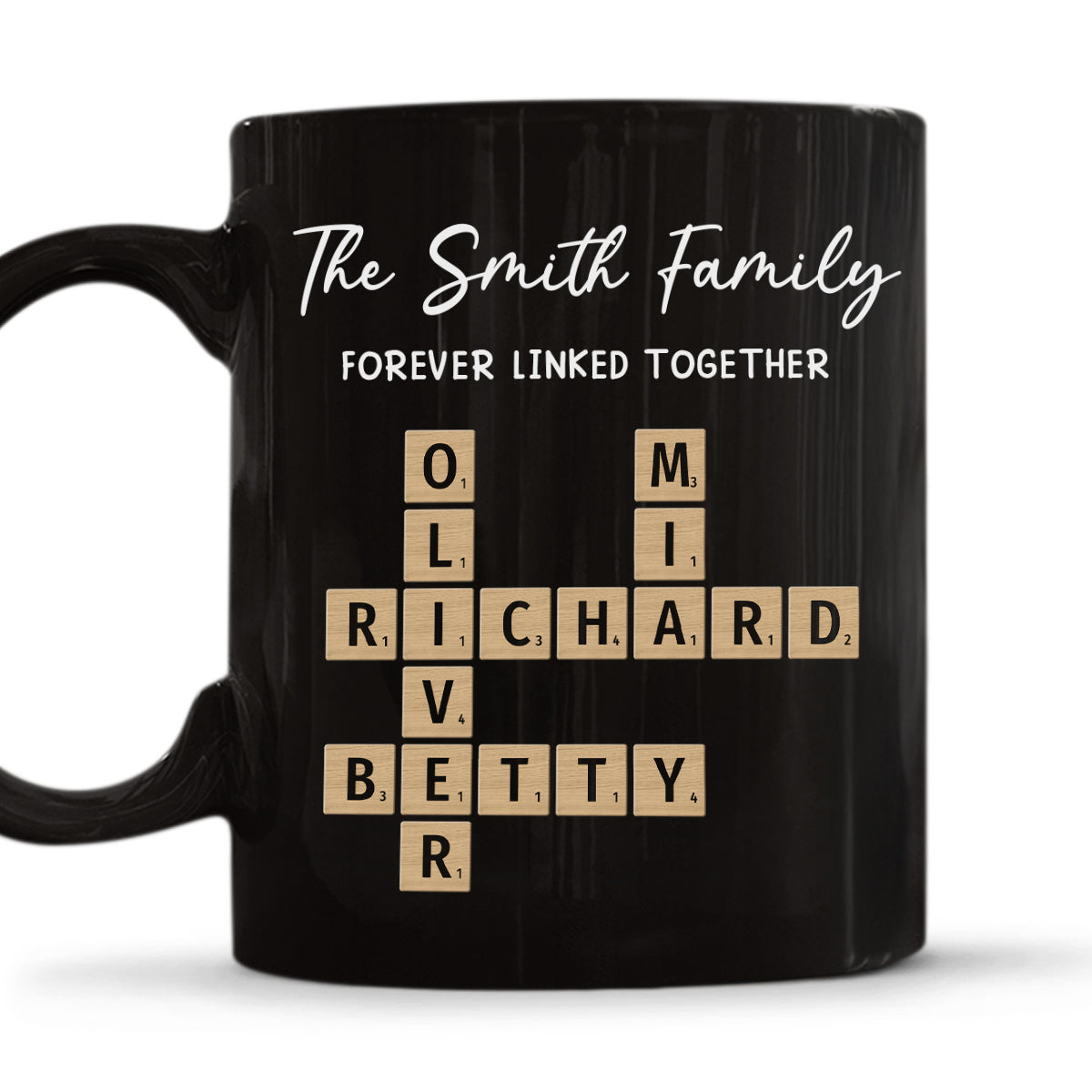 Family Bonds Grow Strong Forever - Personalized Custom Coffee Mug