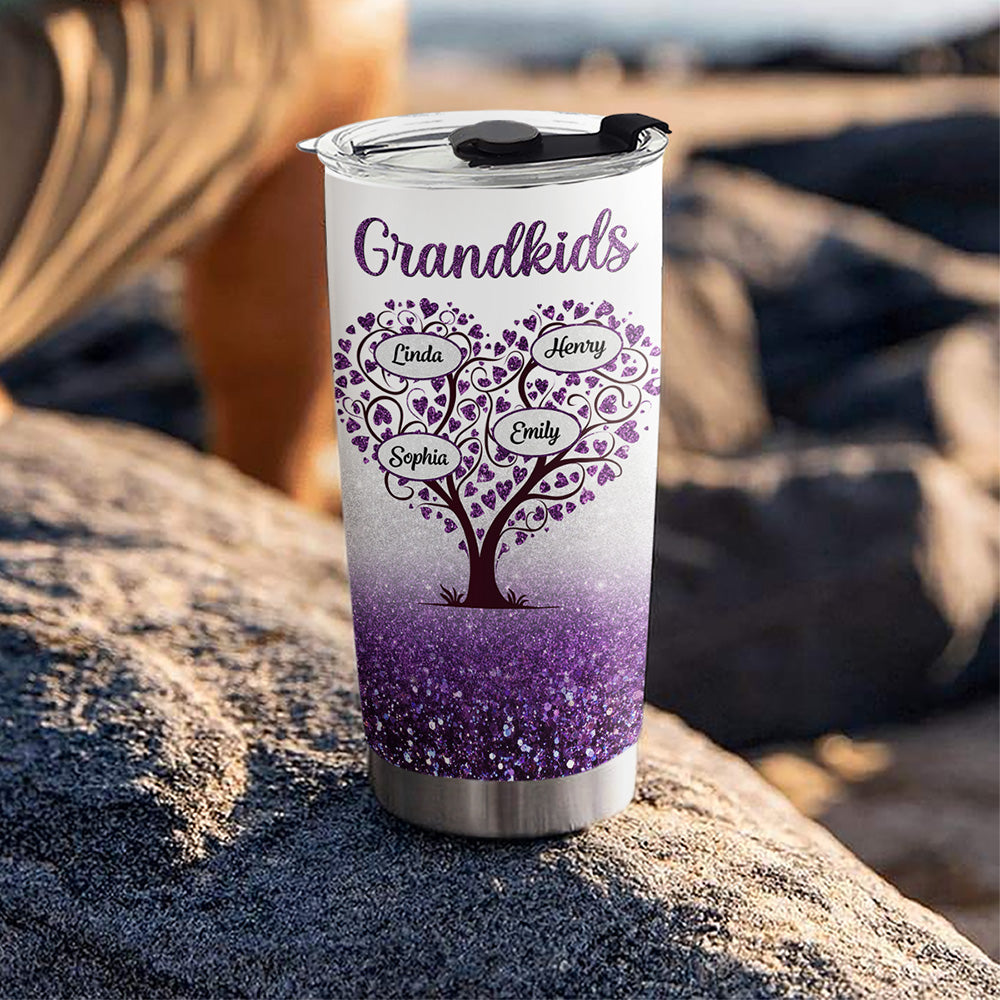 Always Love My Grandkids - Personalized Custom Tumbler