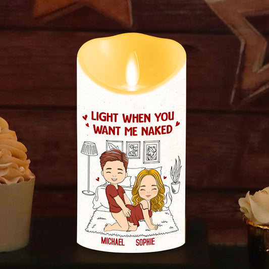 Light It Up - Personalized Custom LED Candle