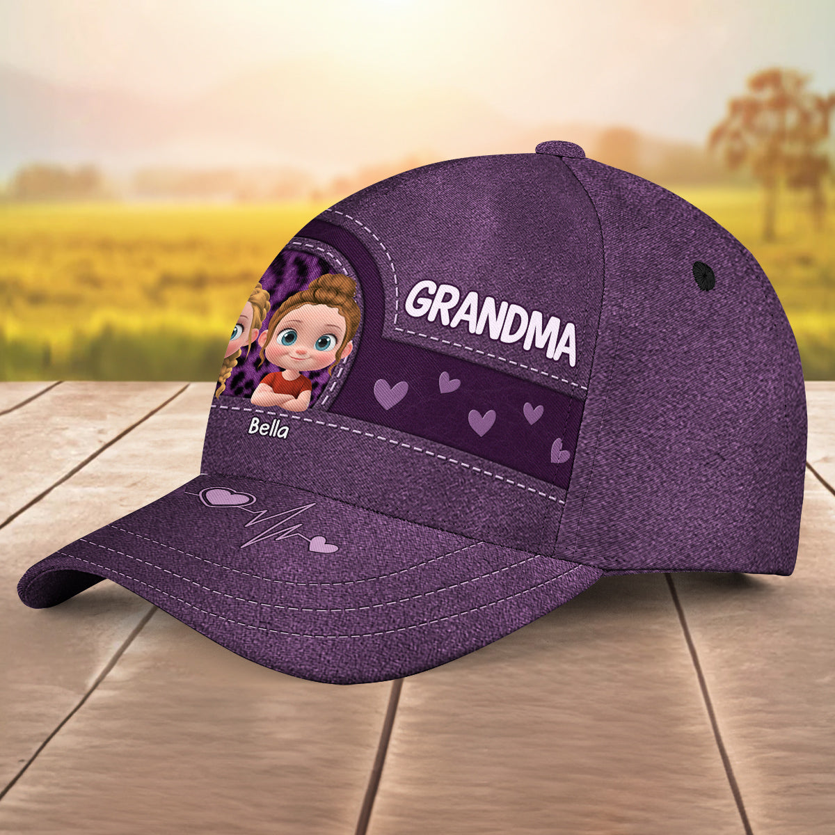 Grandma Is Our Favorite - Personalized Custom Classic Cap