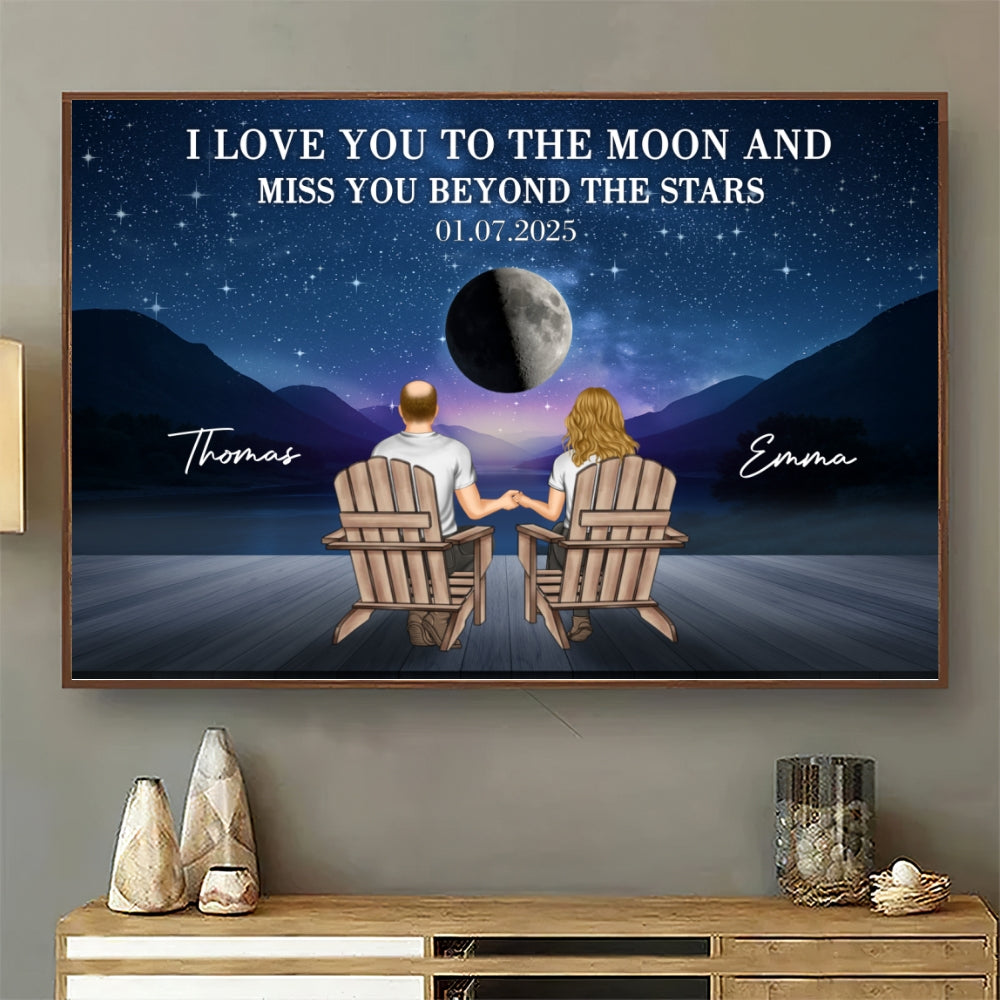 Love Endless As The Stars - Personalized Custom Poster