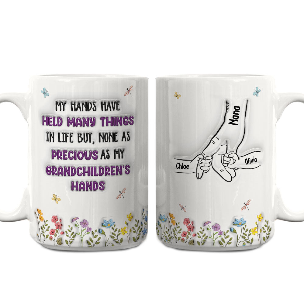 My Grandma Makes Life Brighter - Personalized Custom 3D Inflated Effect Mug
