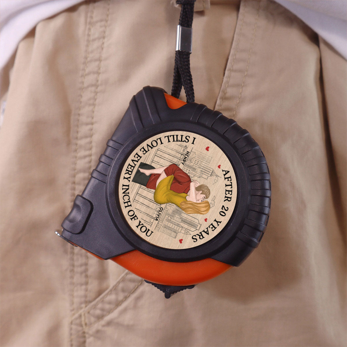 Love Every Inch - Personalized Custom Tape Measure