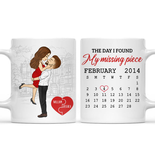 I Found My Piece - Personalized Custom Coffee Mug