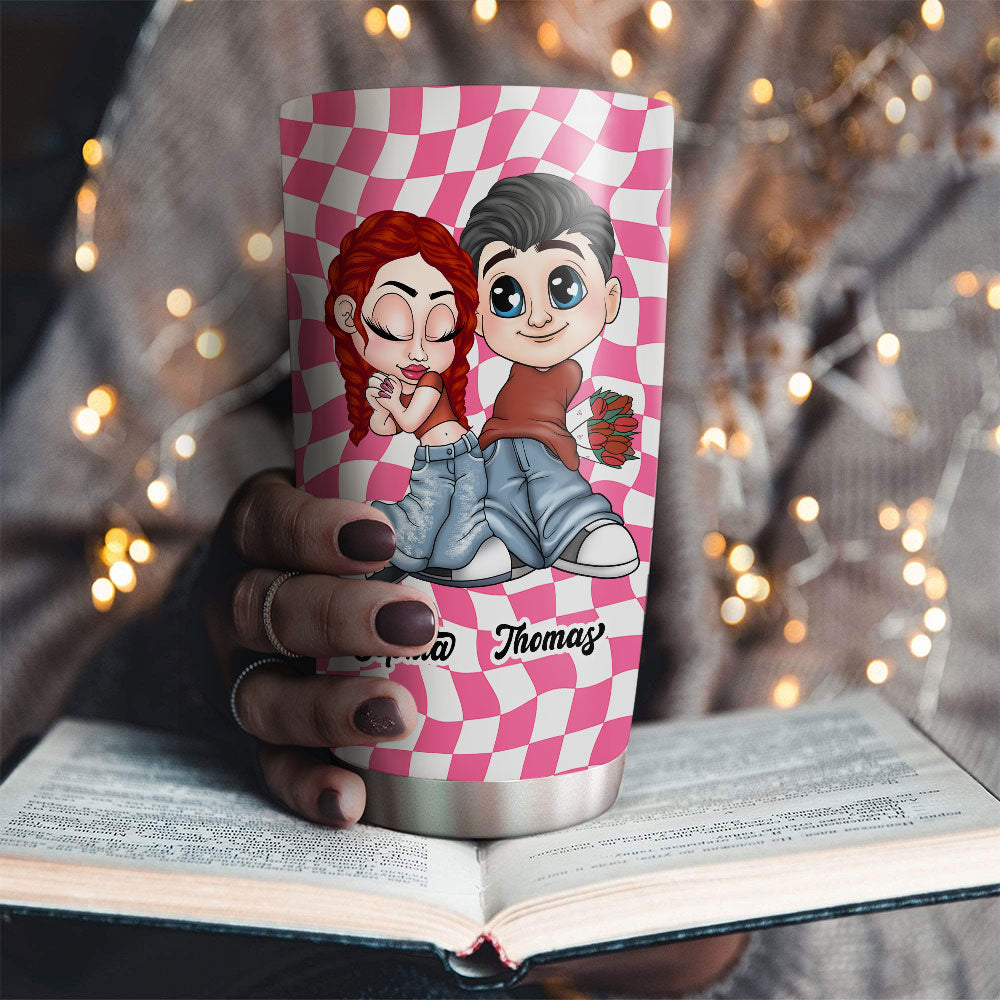 Y2K Couple - Personalized Custom Tumbler