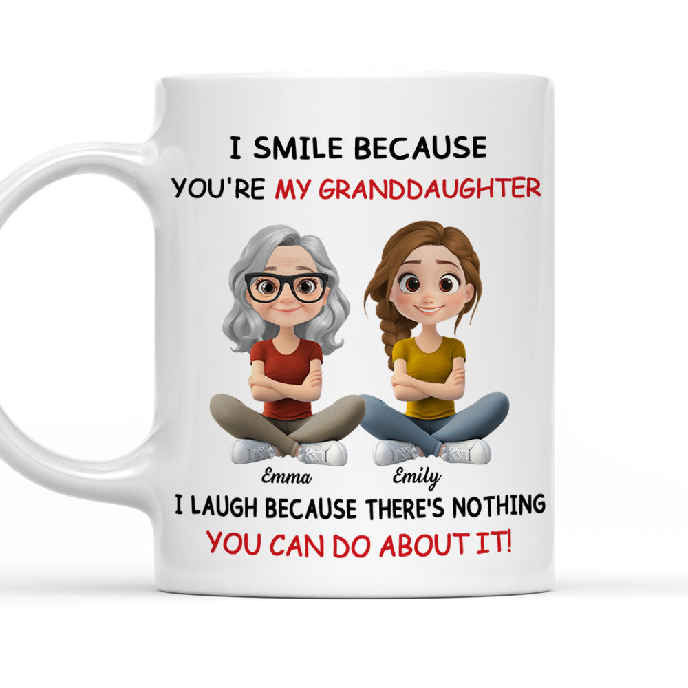 My Granddaughter - Personalized Custom Coffee Mug
