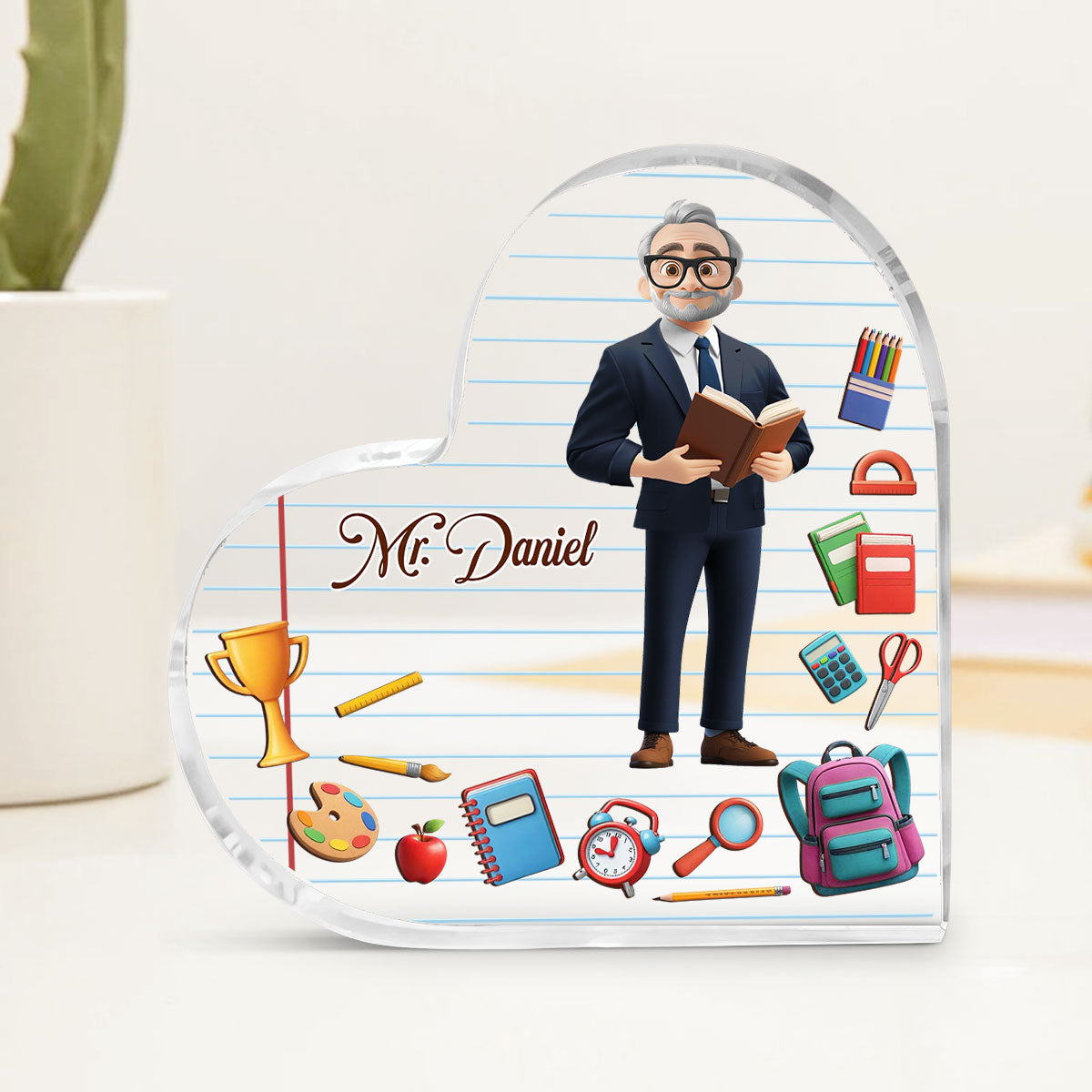Welcome To Our Classroom - Personalized Custom Acrylic Plaque