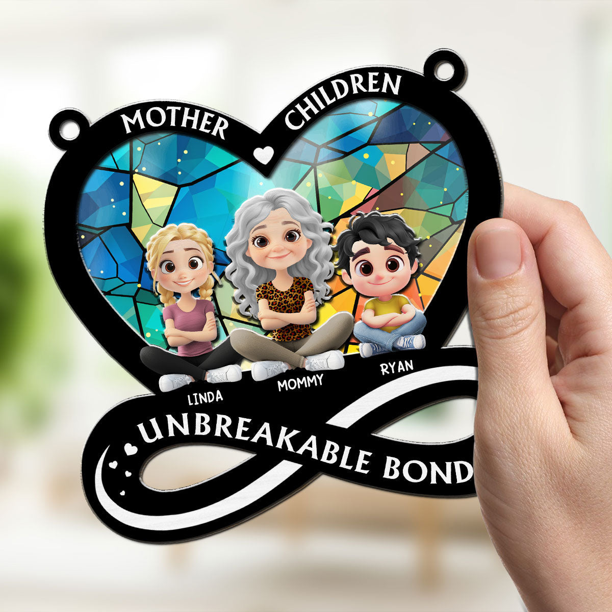 Unbreakable Bond - Personalized Custom Suncatcher
