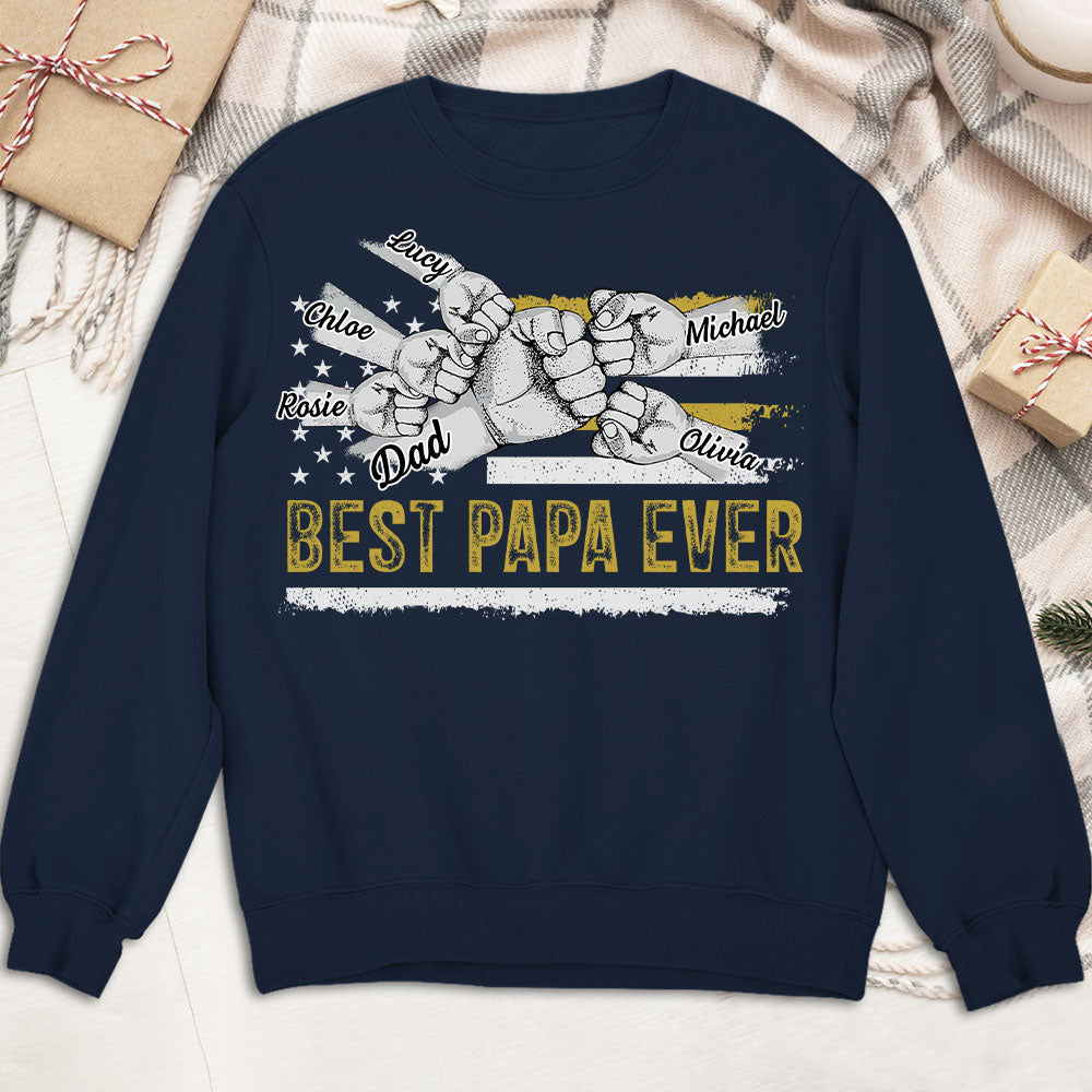 To The Best Dad - Personalized Custom Shirt