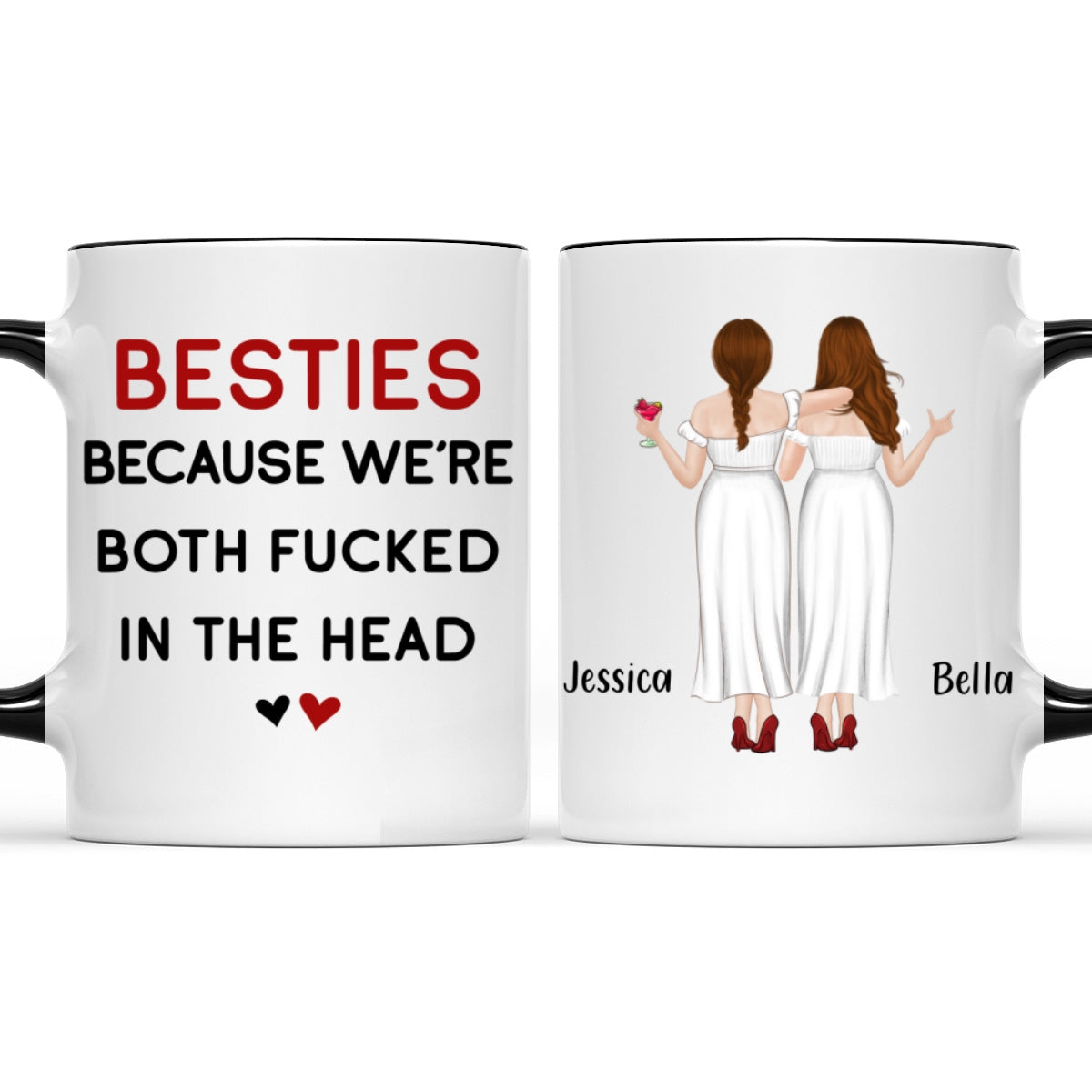 We Are The Same - Personalized Custom Accent Mug