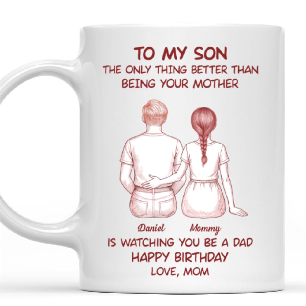 You Became An Amazing Man - Personalized Custom Coffee Mug
