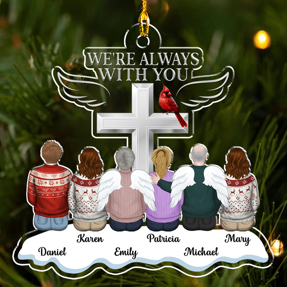 Always With You - Personalized Custom Acrylic Ornament