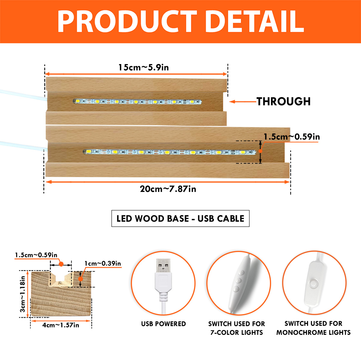 Always Under The Same Sky - Personalized Custom LED Light