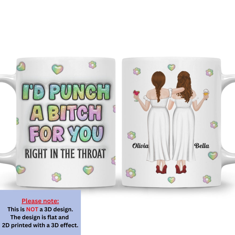 For You - Personalized Custom 3D Inflated Effect Mug