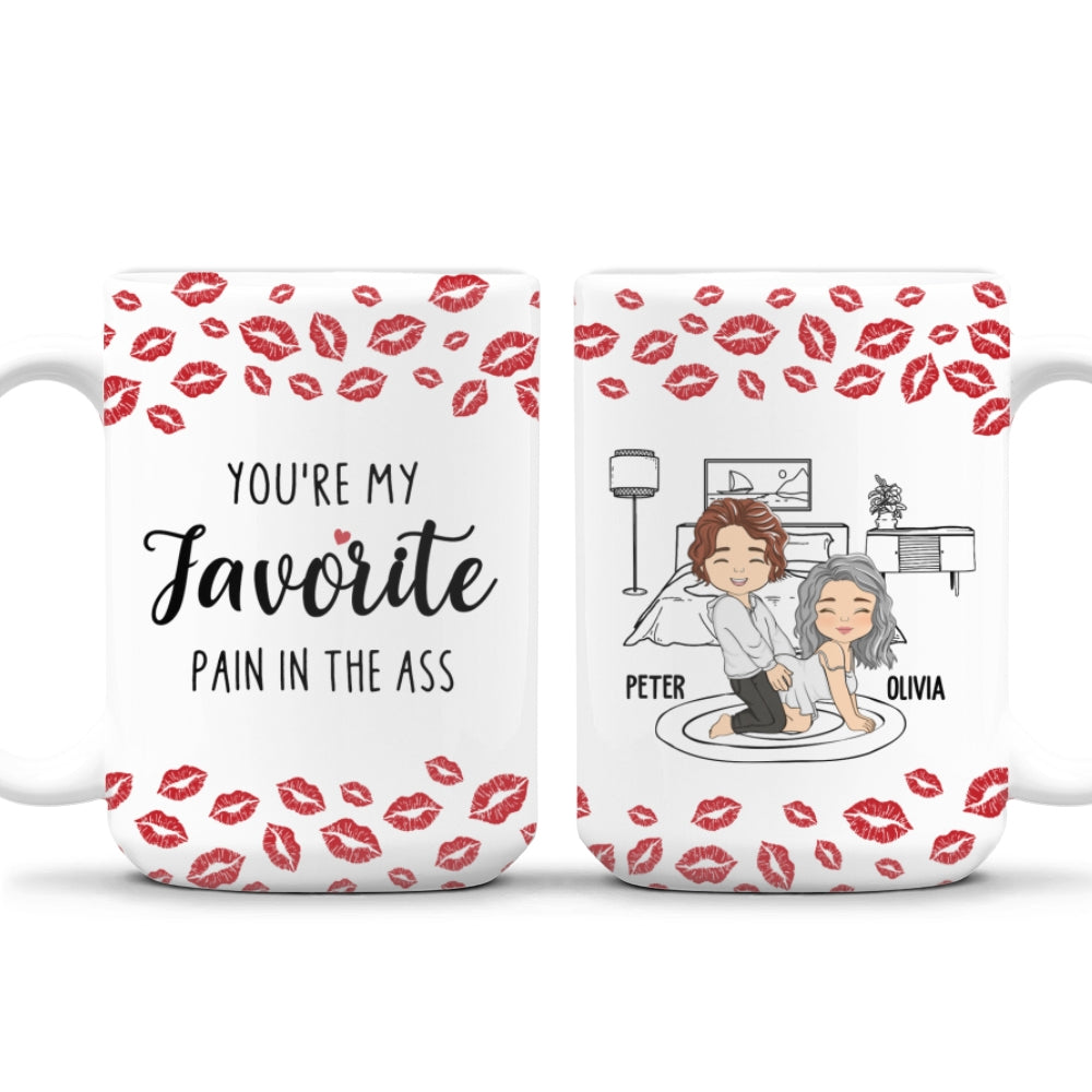 My Favourite Pain Husband - Personalized Custom Mug