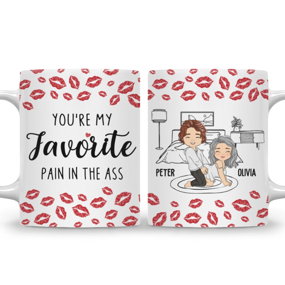 My Favourite Pain Husband - Personalized Custom Mug