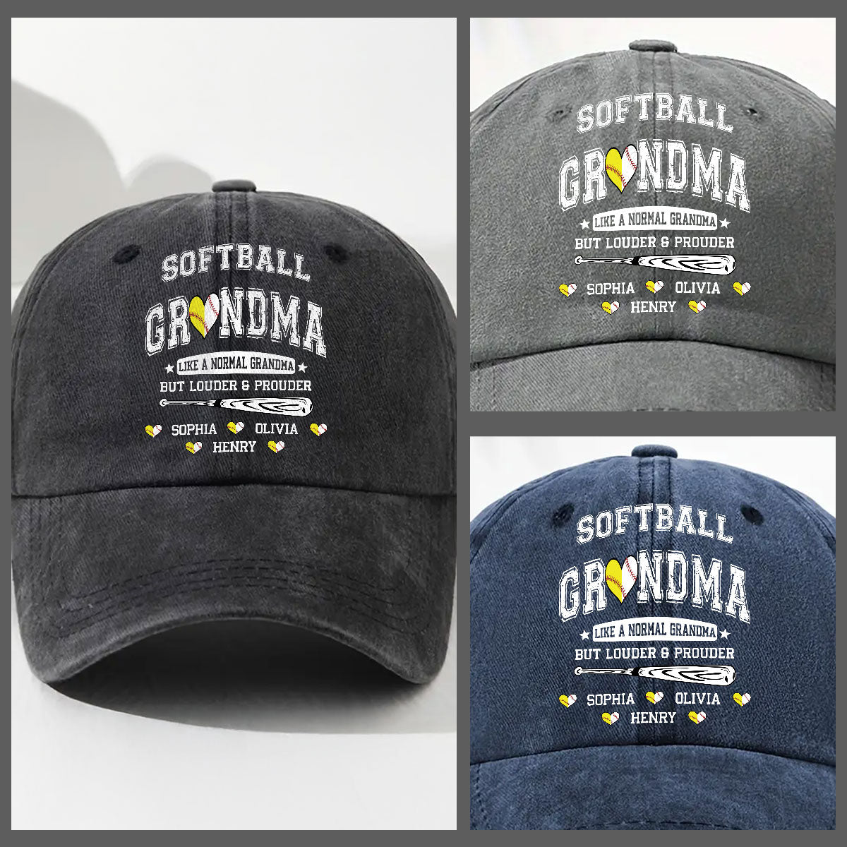 Game Day Is My Therapy - Personalized Custom Vintage Washed Denim Cap