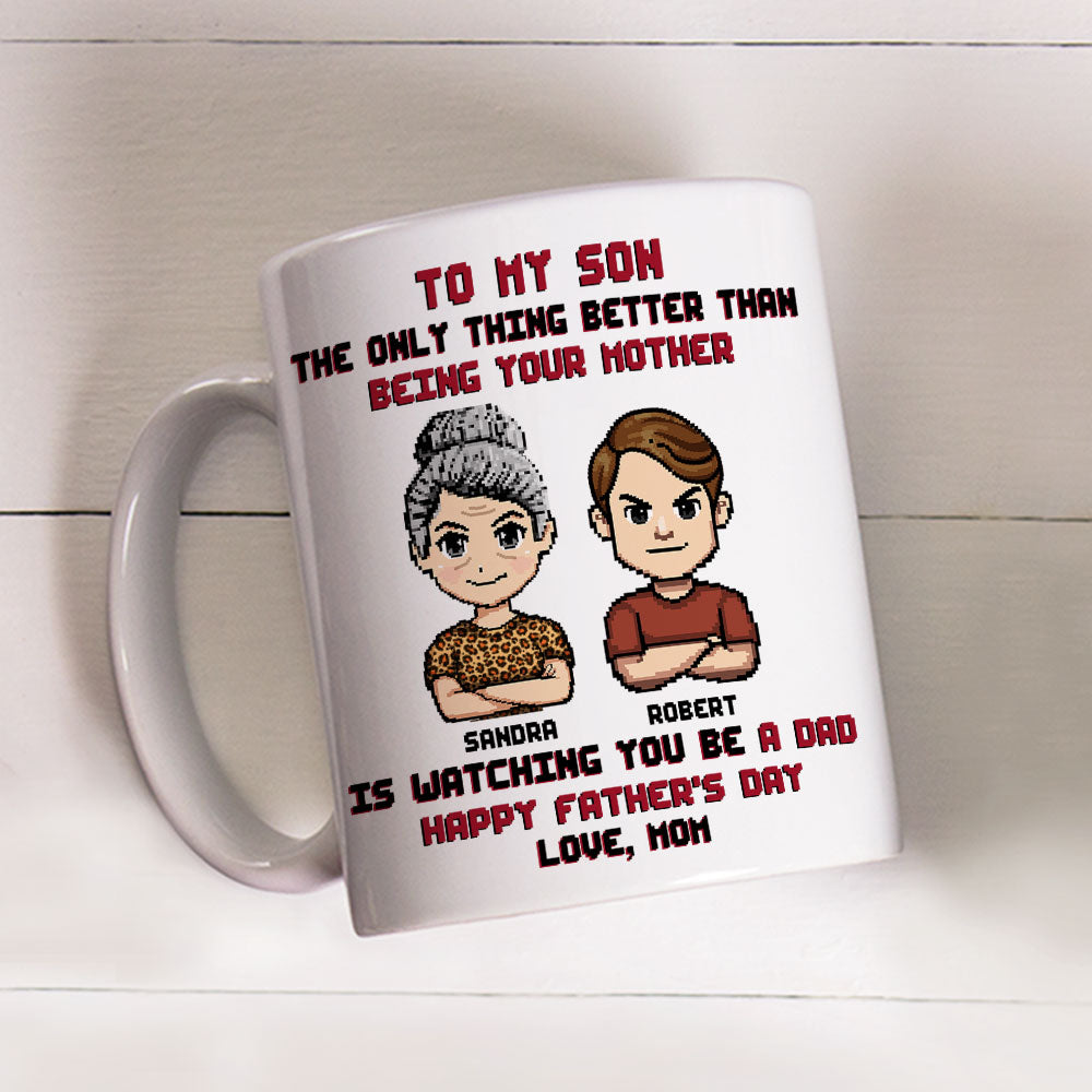 To My Son - Personalized Custom Coffee Mug