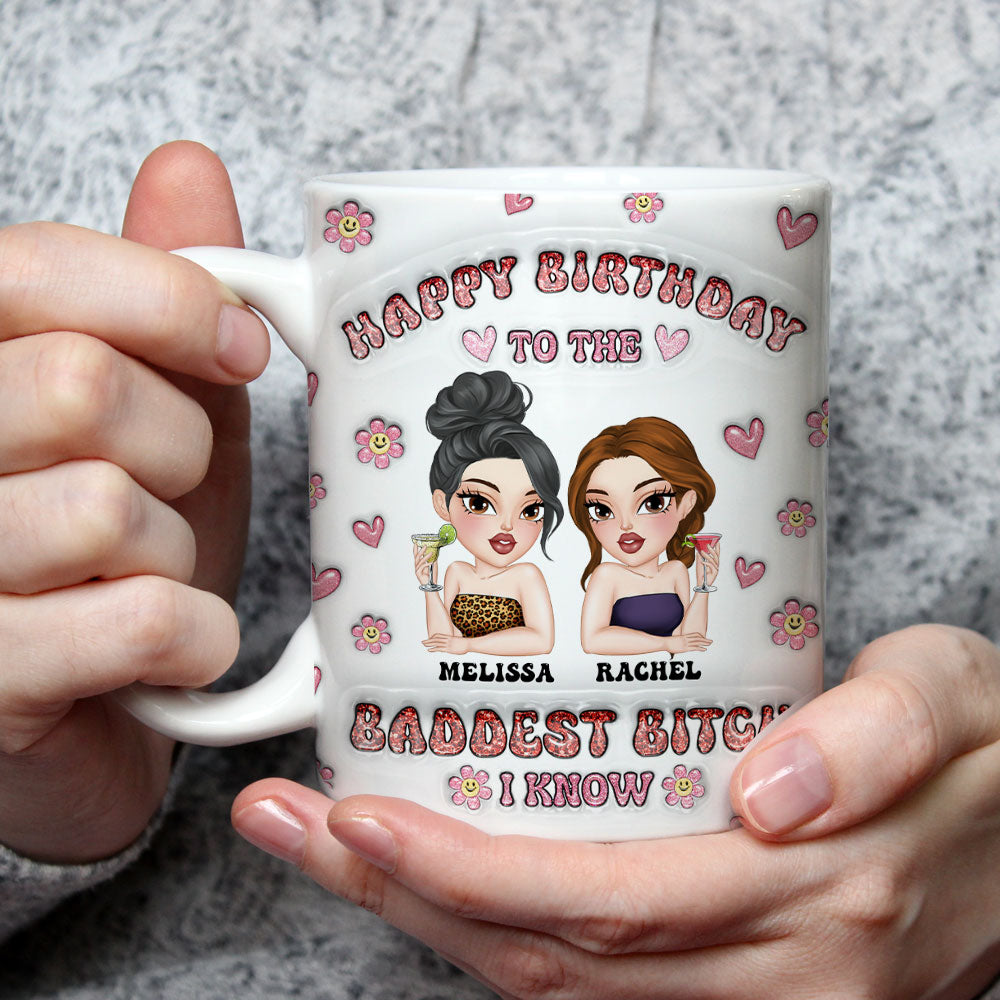 Slaying Every Year- Personalized Custom 3D Inflated Effect Mug