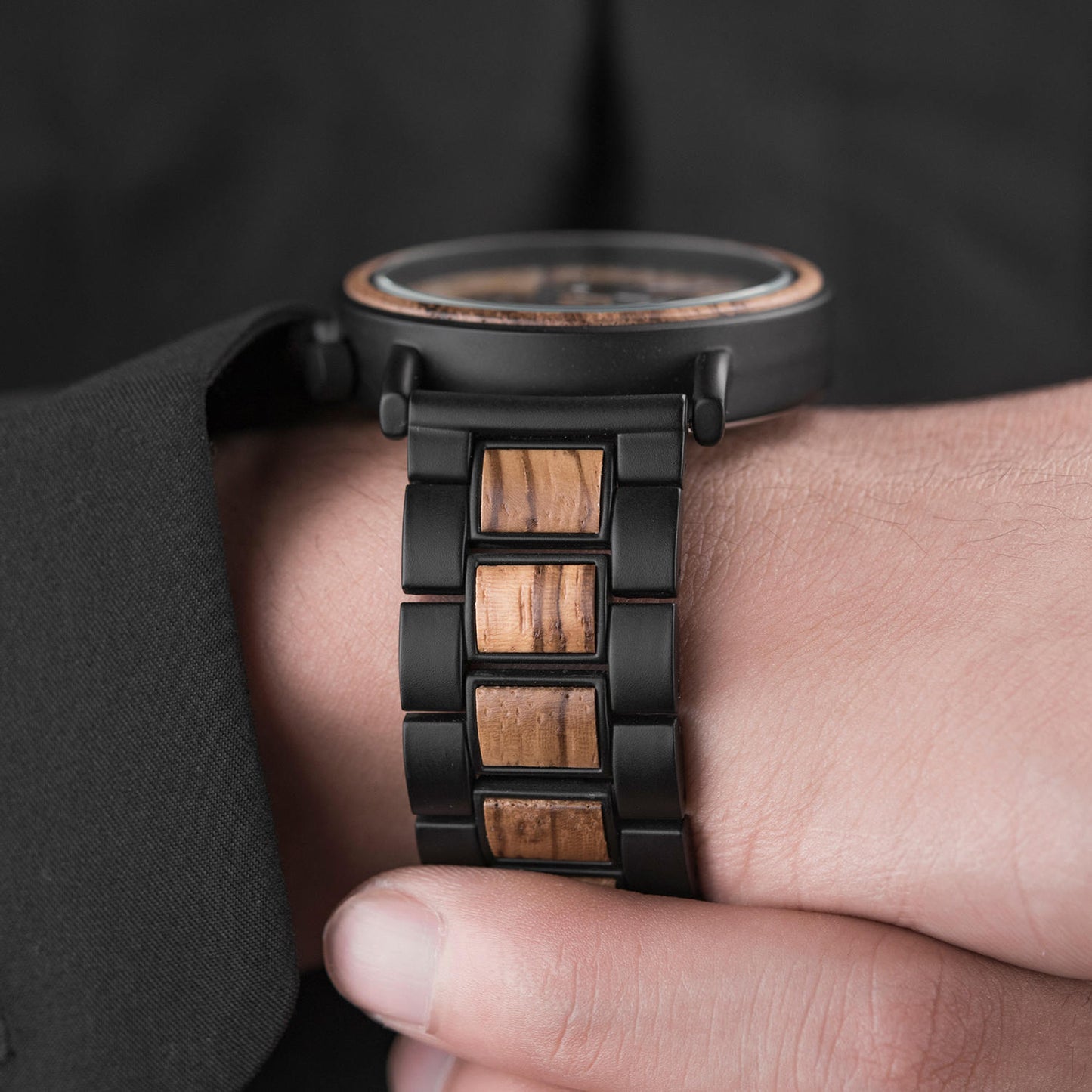 I Found My Missing Peace - Personalized Engraved Wooden Watches GP009