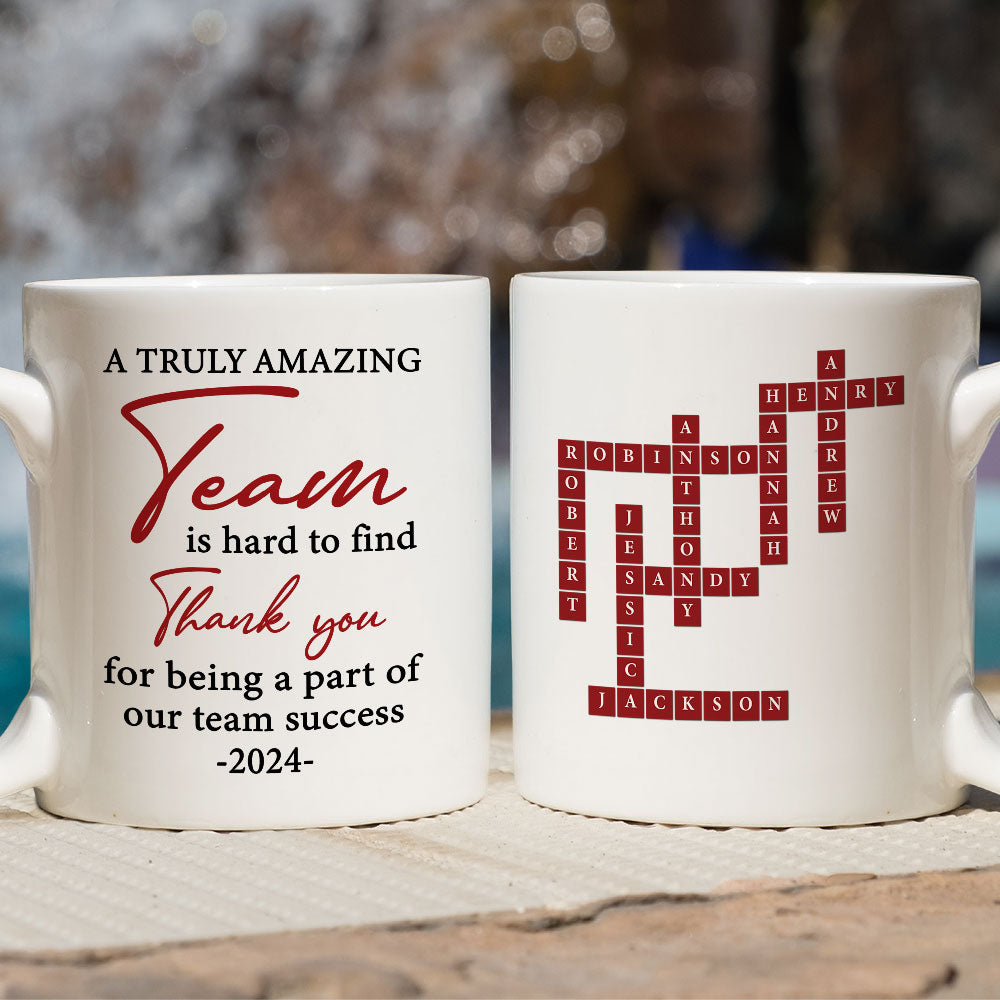 A Truly Amazing Team - Personalized Custom Coffee Mug