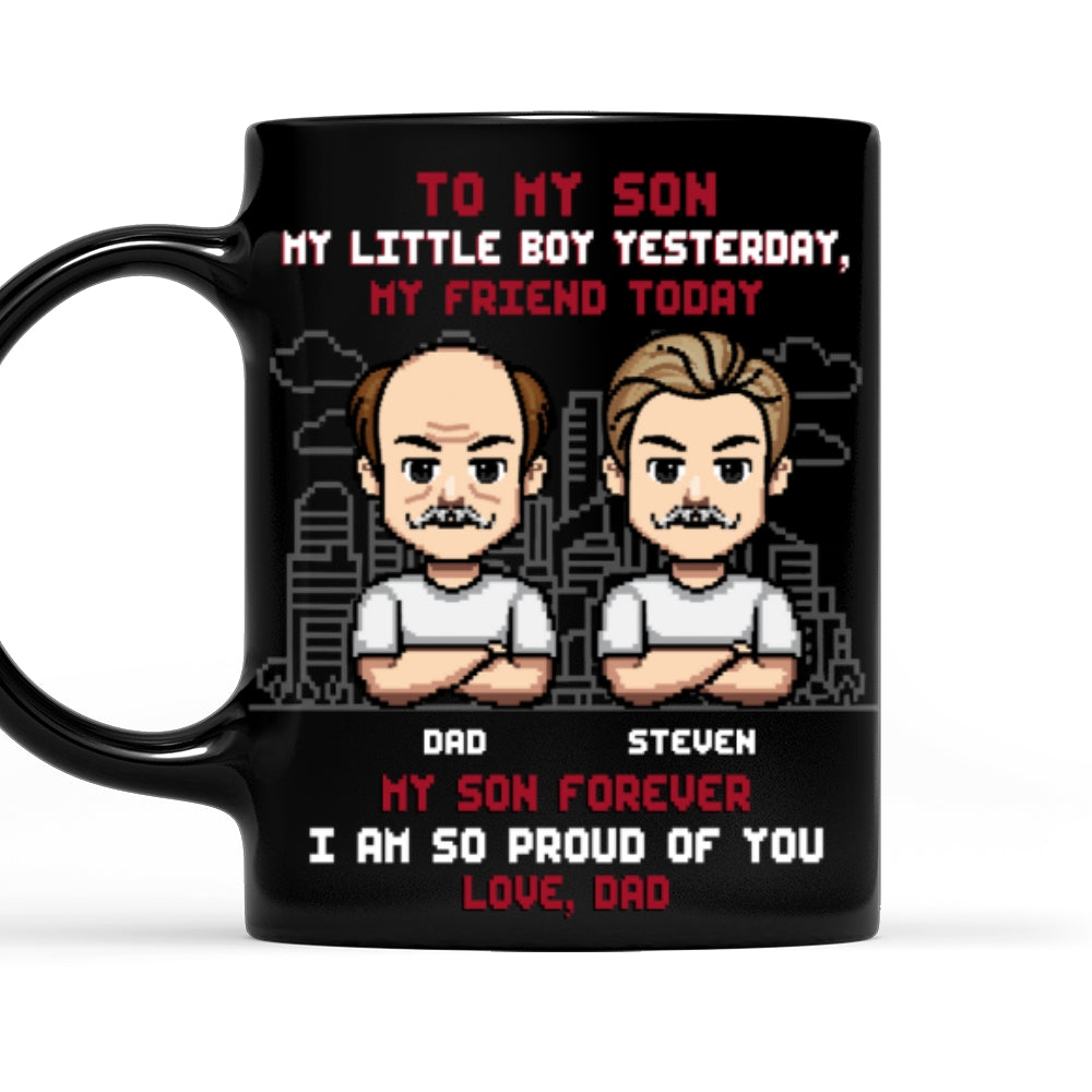My Son My Biggest Blessing - Personalized Custom Coffee Mug