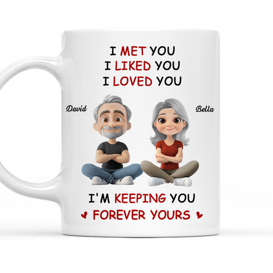 Forever Yours - Personalized Custom Coffee Mug